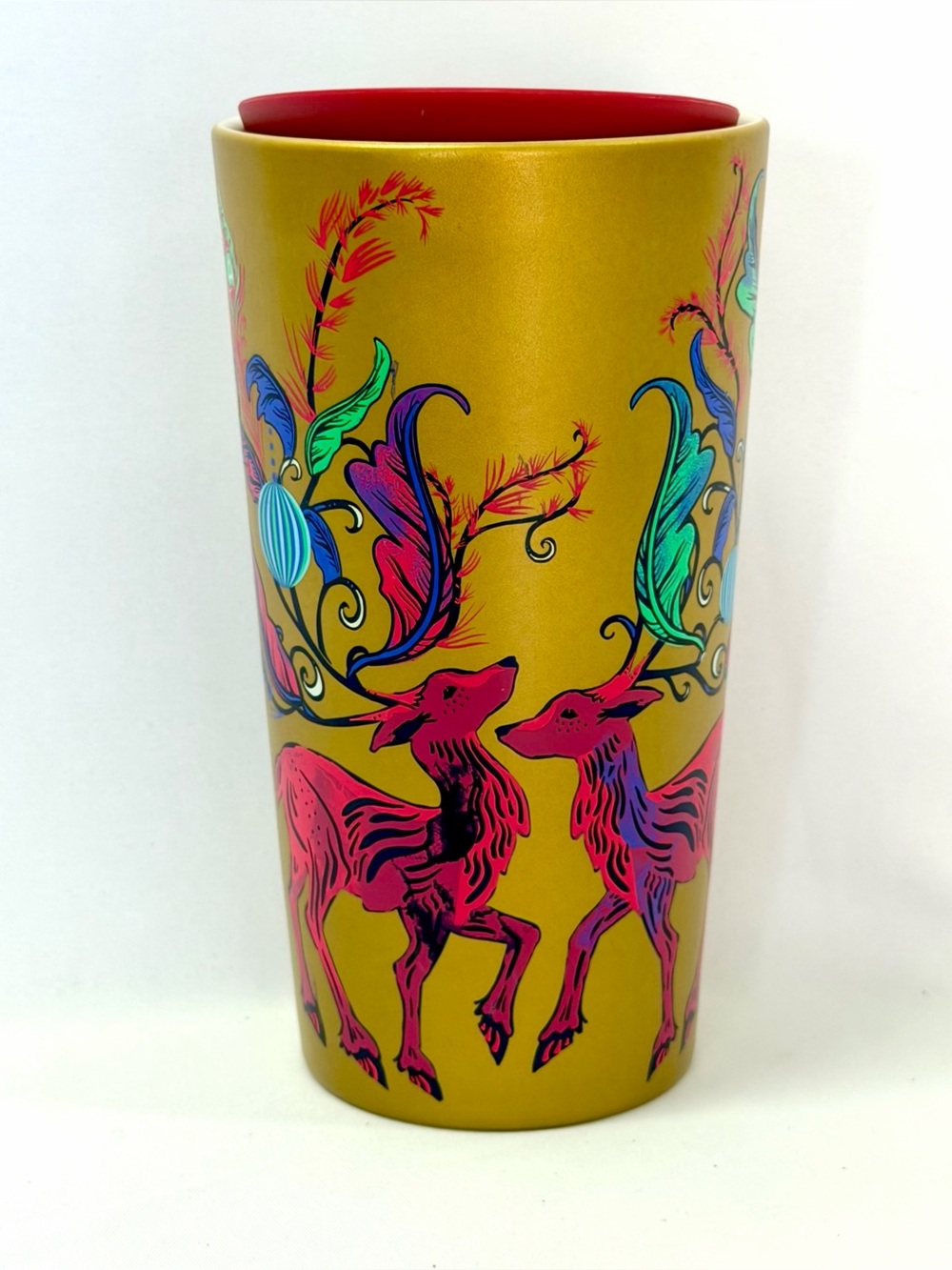NEW: Starbucks Holiday Deer Travel Tumbler